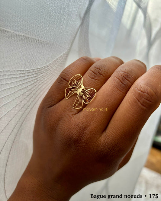 Bague grand noeuds