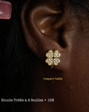 Ensemble trèfles 4 feuilles