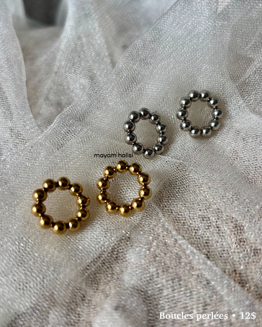 Boucles perlées