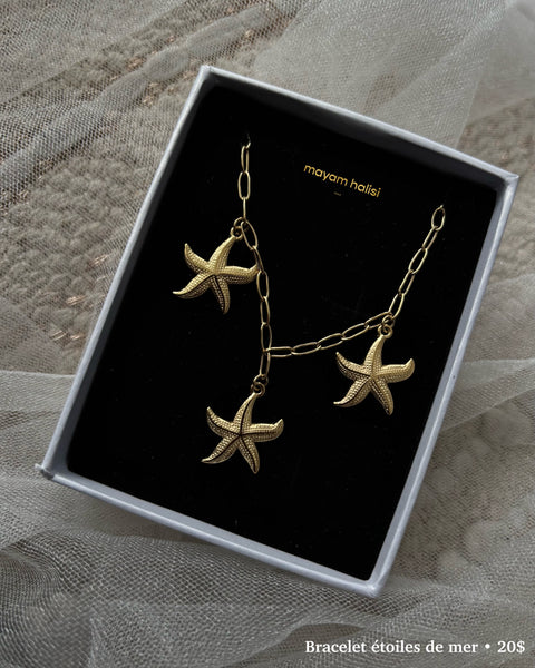 Bracelet étoiles de mer