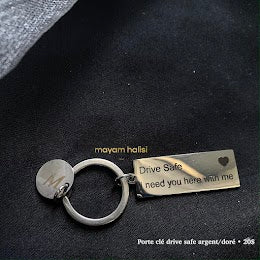 Porte clé DS personnalisé