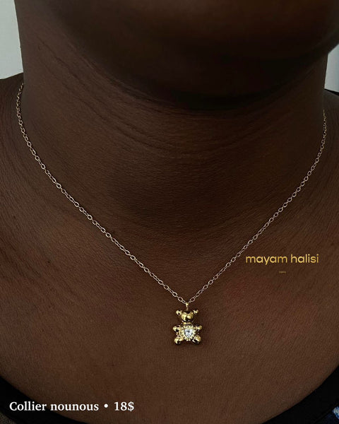 Collier nounours