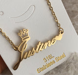 Collier Queen heart