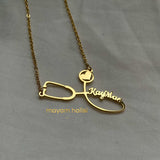 Collier stethoscope Coeur