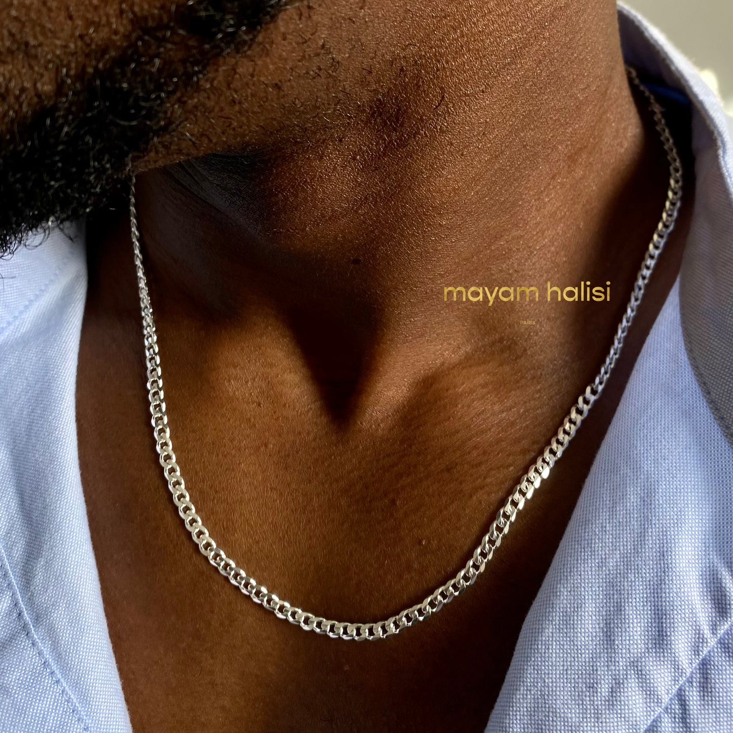Collier argent 1